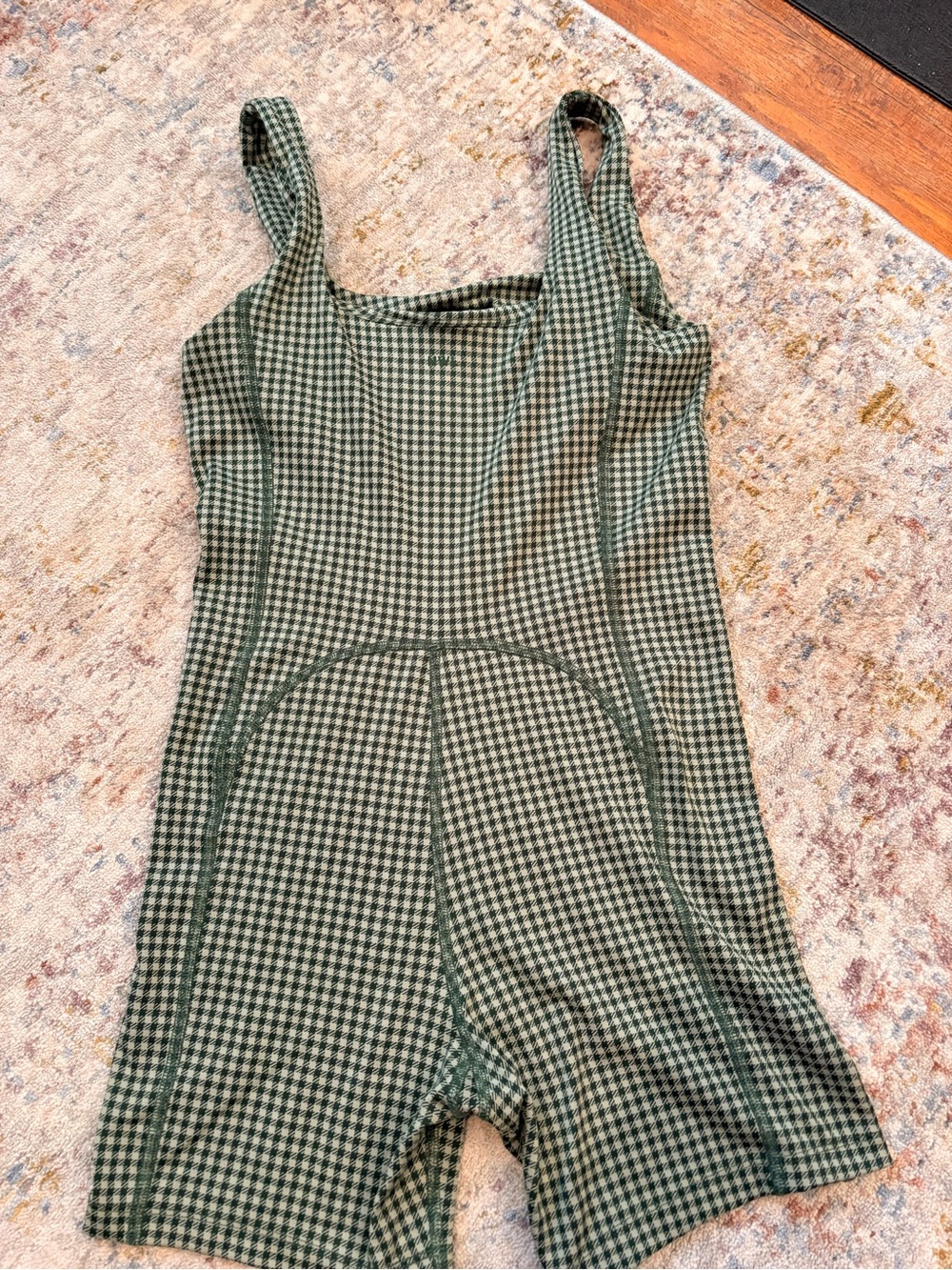Madewell Biker Unitard in Checks MWL - Picture 6 of 9